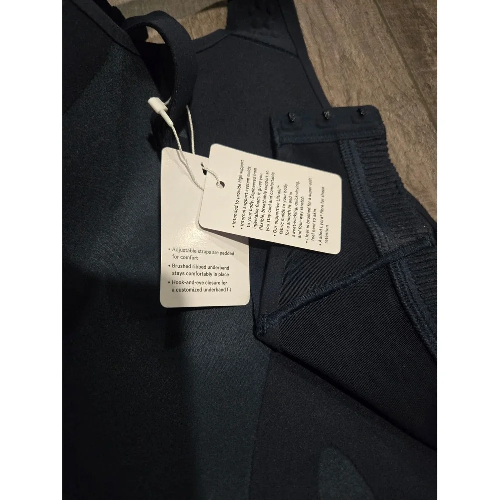 NWT Lululemon Air Support Workout Running Lightweight Sports Bra 40D MSRP$98